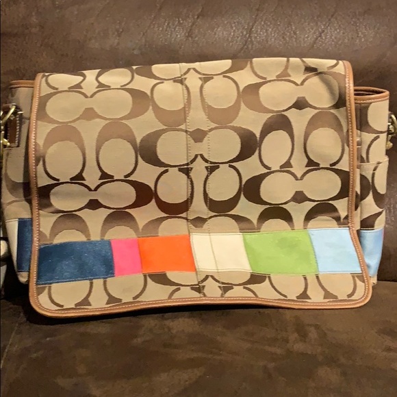 Vintage Coach Authentic Diaper Bag - Picture 3 of 7